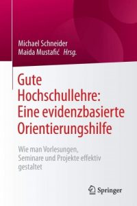 Cover Gute Hochschullehre: Eine evidenzbasierte Orientierungshilfe